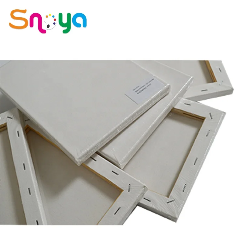 
Glossy Coating white picture 60x80cm wood frames stretched canvas print paintings 