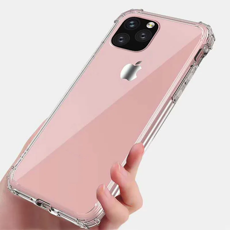 Leadingplus Wholesale Soft TPU Bumper Shockproof Clear Case for Iphone 11 Pro Case