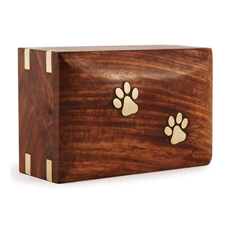 
Handicrafts contracted small pets keepsake solid woods boxes handmade urns pet 