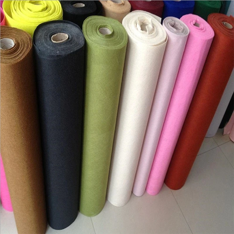 OEM LOGO polyester felt fabric needle punch