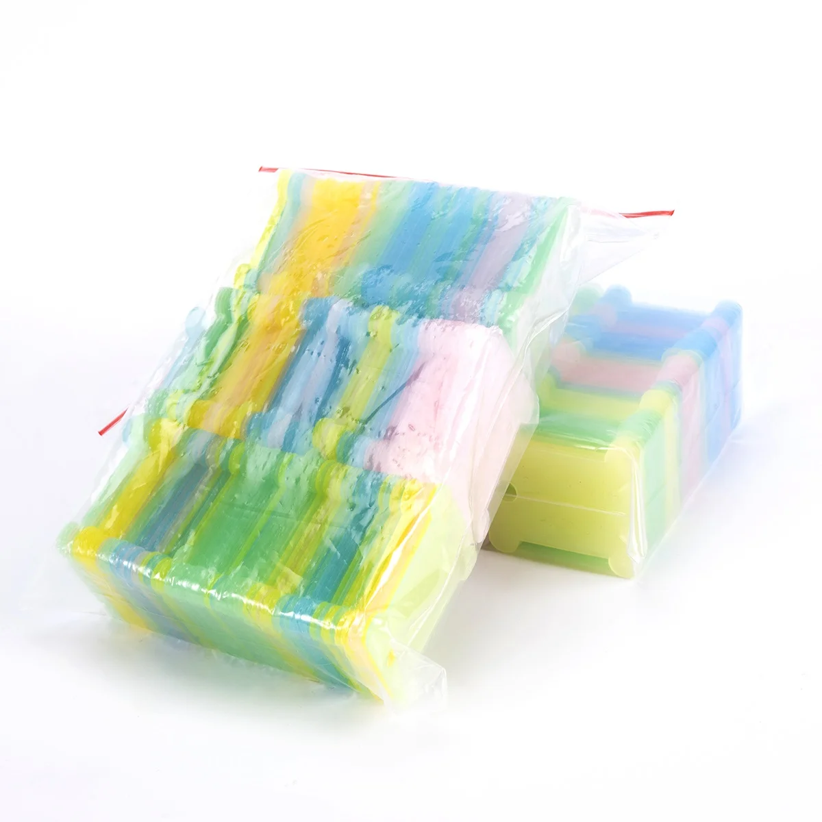 wholesale plastic bobbins thread board price high quality cheap price rainbow colorful transparent floss bobbins