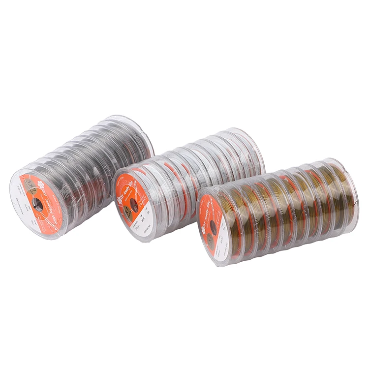 50 m nylon covered stainless steel wire jewelry wire