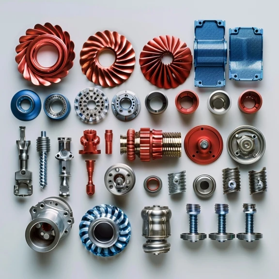 Precision Cnc Machined Milled Turned Machining Services  Machined Components Anodized Aluminum Brass Stainless Steel Parts