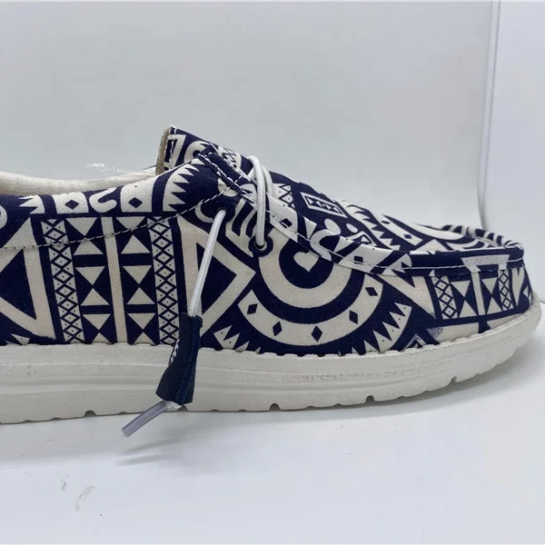 ITAZERO outdoor shoes for men canvas trendy boat  walking style running sneaker sport shoes for men