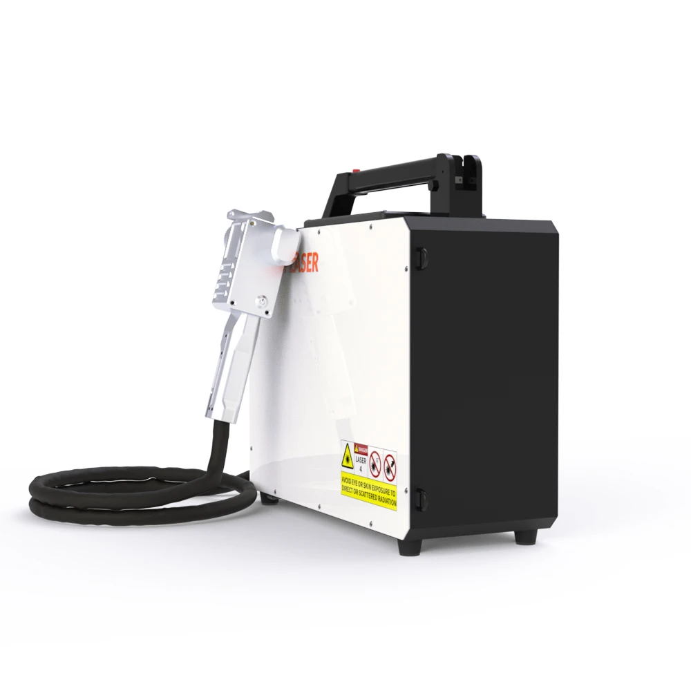 Portable Handheld Laser Cleaner Metal Rust Removal Oxide Painting Coating 50w 100w Backpack Laser Cleaning Machine