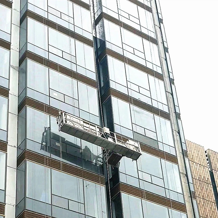 suspended scaffolding electric scaffold construction gondola for window cleaning