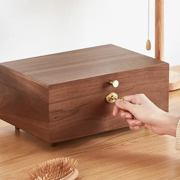 Unique High Quality Slot Pillow Strap Craft Paper Best Selling Logo Slot Luxury Packaging Custom 36 Wood Box For Watches