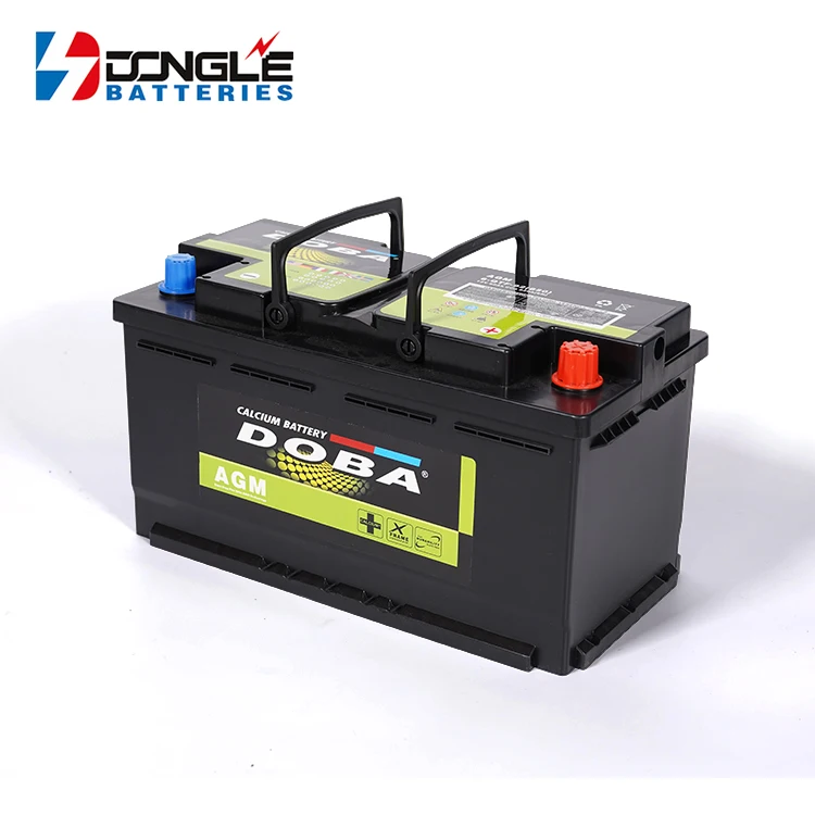 Wholesale Price 12v 92Ah Safety Rechargeable Car Starting AGM Lead Acid Auto Battery