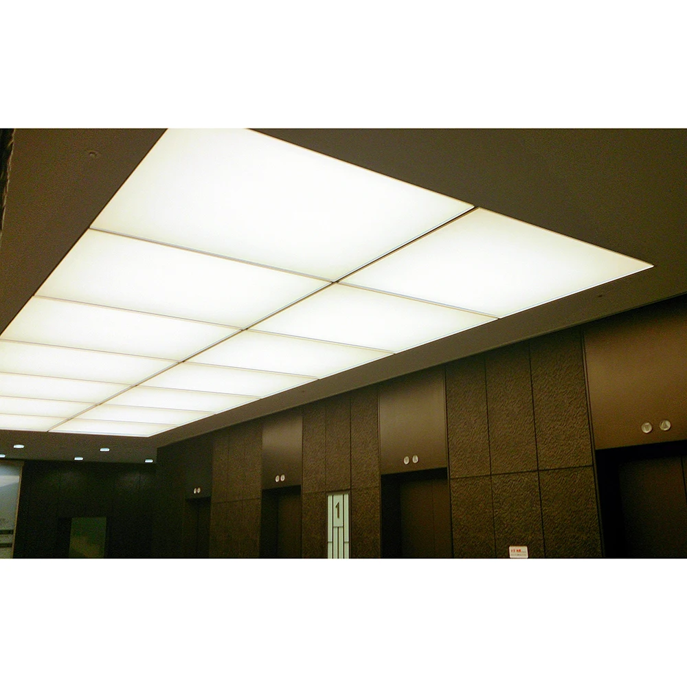 Glass membrane for ceiling light