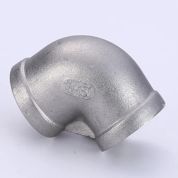Plumbing Fittings 45/90 degree Elbow Stainless Steel 304 316 Elbow Fittings NPT BSP Thread Elbow