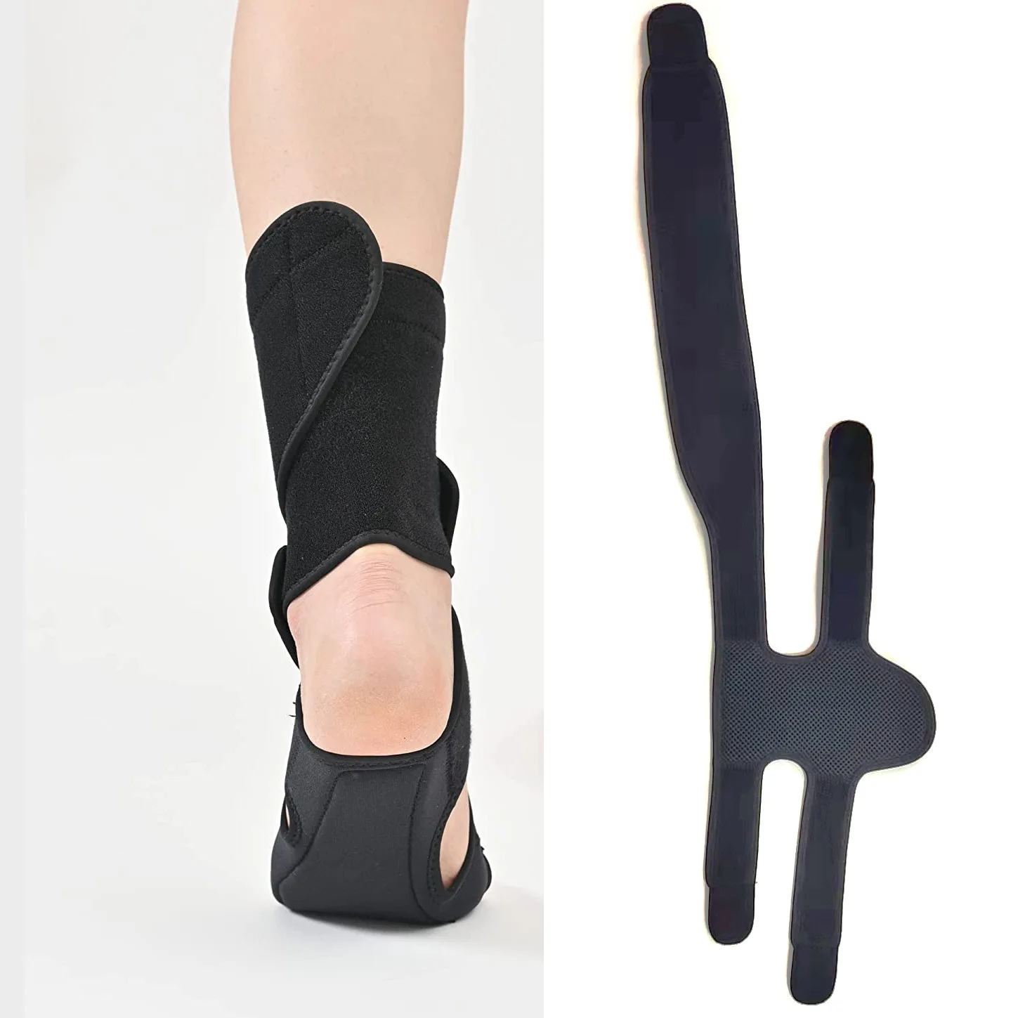 Adjustable Bandage Compression Ankle Foot Orthosis Support Professional Sports Running Ankle Support