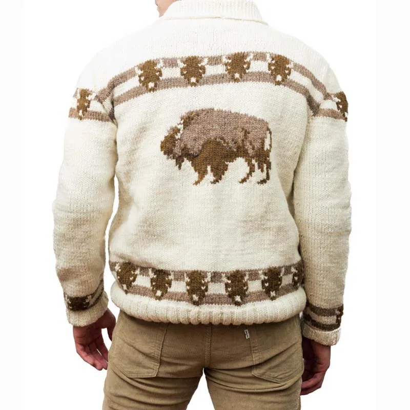 Factory custom Cowichan Sweaters new design Cowichan jumper cowchan indian sweaters