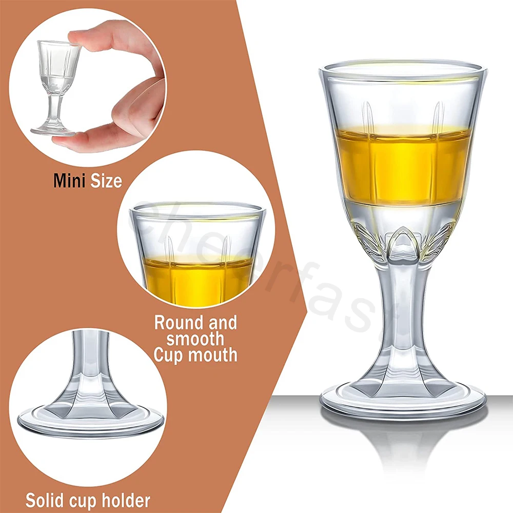 Отличный барный аксессуар уникальные маленькие Мини-спиртные напитки и спиртные персонализированные новые стеклянные рюмки для текилы