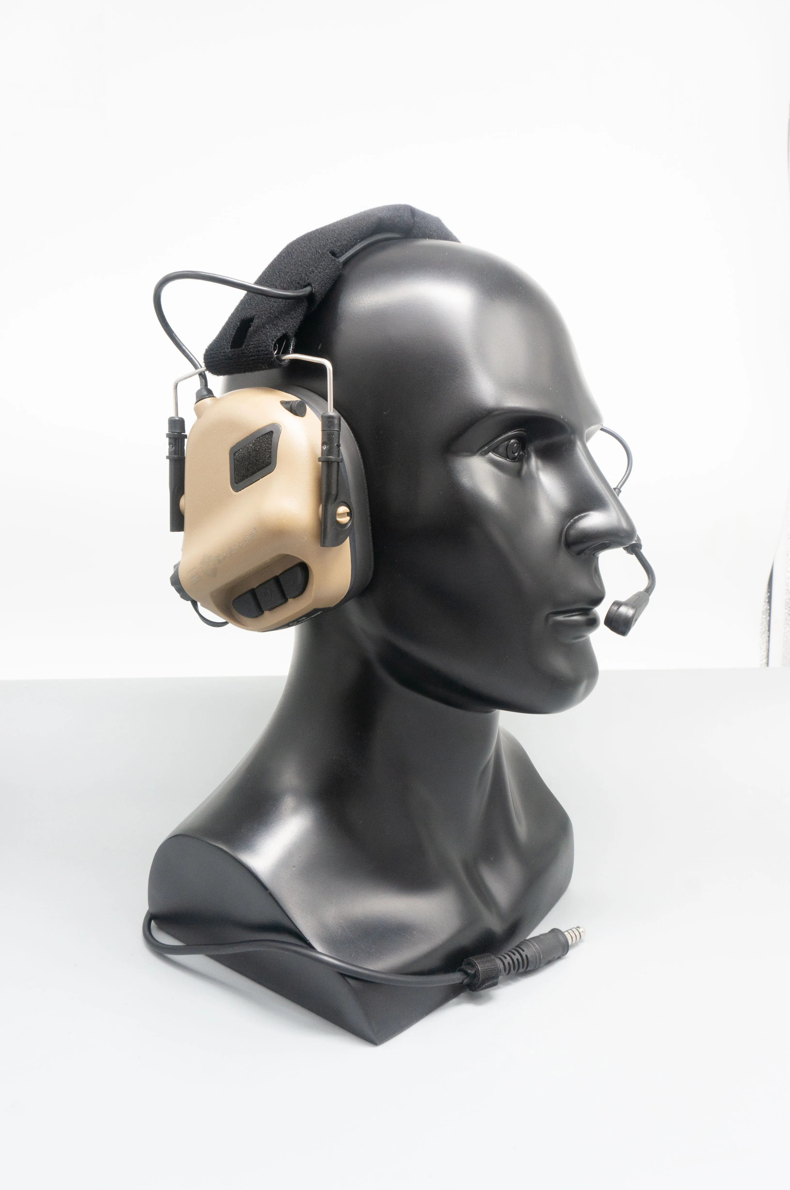 EARMOR M32 Comm повязка на голову шумоподавляющая тактическая гарнитура для стрельбы с динамиком совместимая курткой U174
