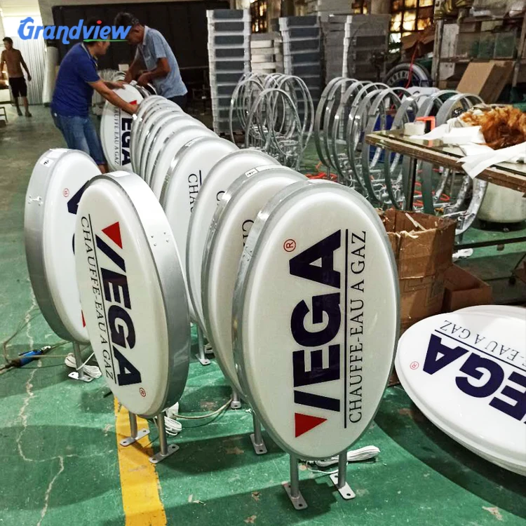 Outdoor Advertising Customized Coffee Shop Store Bar Led Sign Light Box Signage