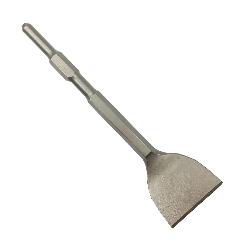 HEX Shank 17x280x75 Bend Spade Hammer Chisel For Floor Wall Tile Removing