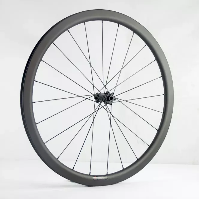 TB2562 Wholesale carbon fiber wheel 700C Road bike disc brake Carbon wheel disc brake gravel carbon wheel gravel bicycle