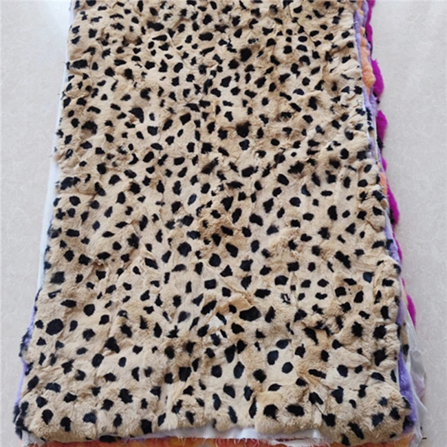 100% real rex Rabbit Fur chinchilla Fur Skins For Garment
