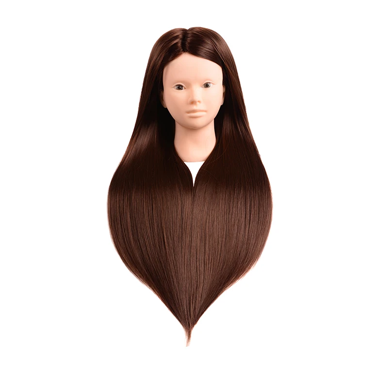Colorful Mannequin Head For Hairstyles Hairdressing Training Head Nice Doll Heads For synthetic braiding hair