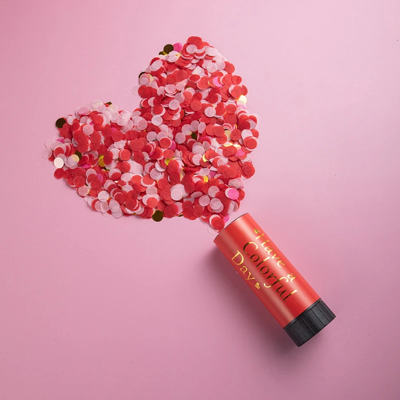 Air Compressed Party Poppers Indoor and Outdoor Safe Perfect Confetti Cannons For Any Party New Years Eve or Wedding Celebration