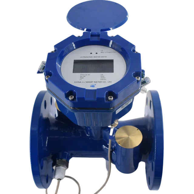 Wireless remote reading Lorawan  Ultrasonic Water Meter DN80 for Smart City water network