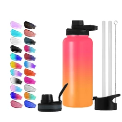 Everich wholesale BPA Free 32oz customized double wall vacuum flask stainless steel water bottle