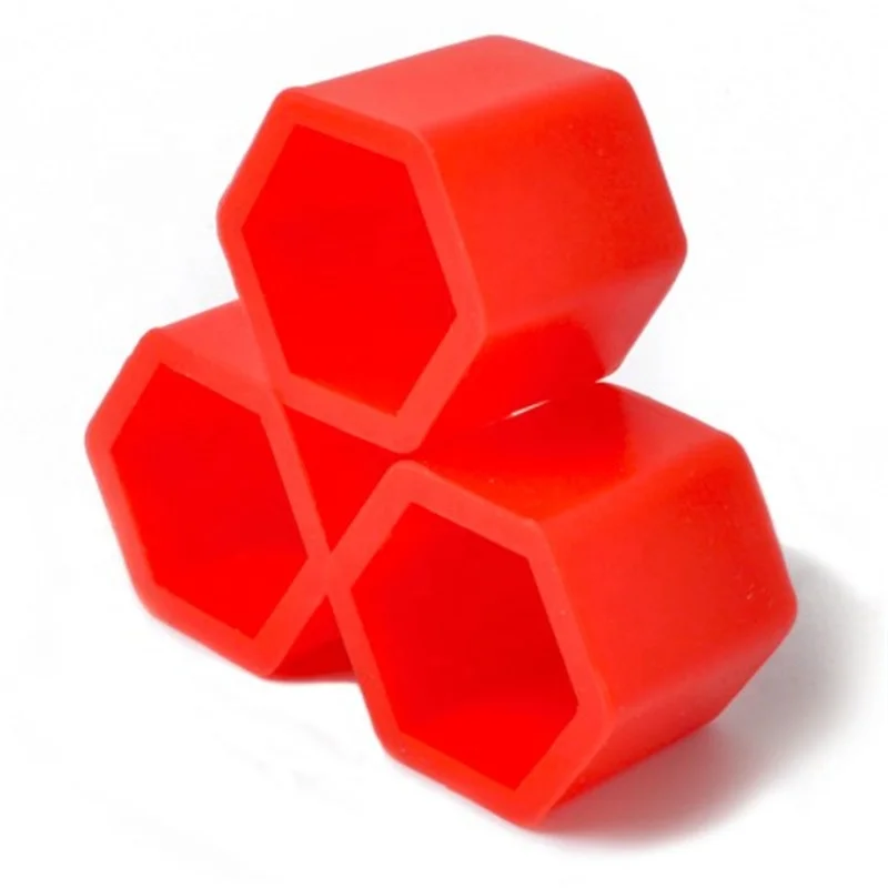 17mm 19mm 21mm  Tire Screw Caps Wheel Decorative Plastic Shell Nut Protective Cover