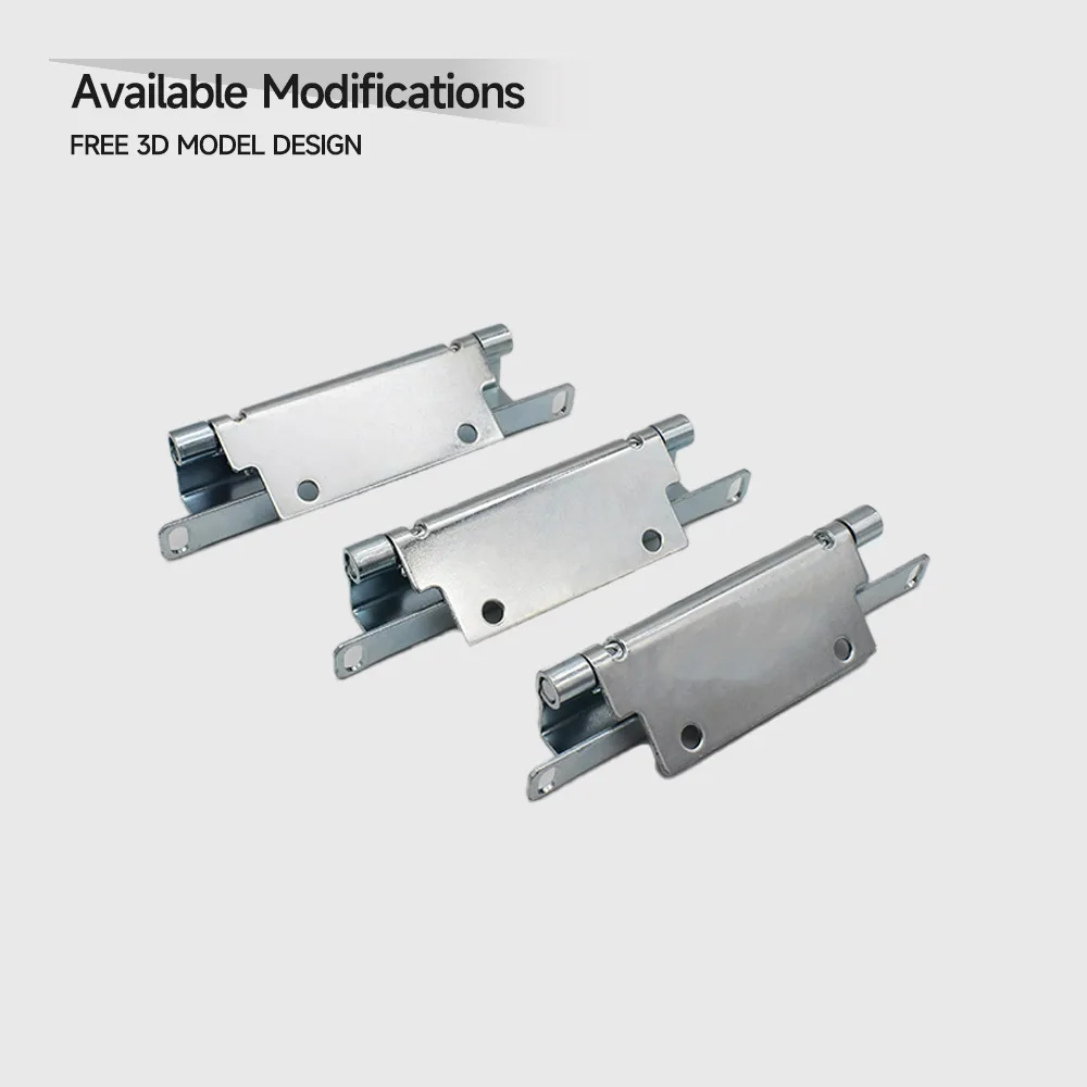 Thcoo Stainless Steel Detachable Hidden Hinge Concealed Hinges for Electrical Cabinet Door