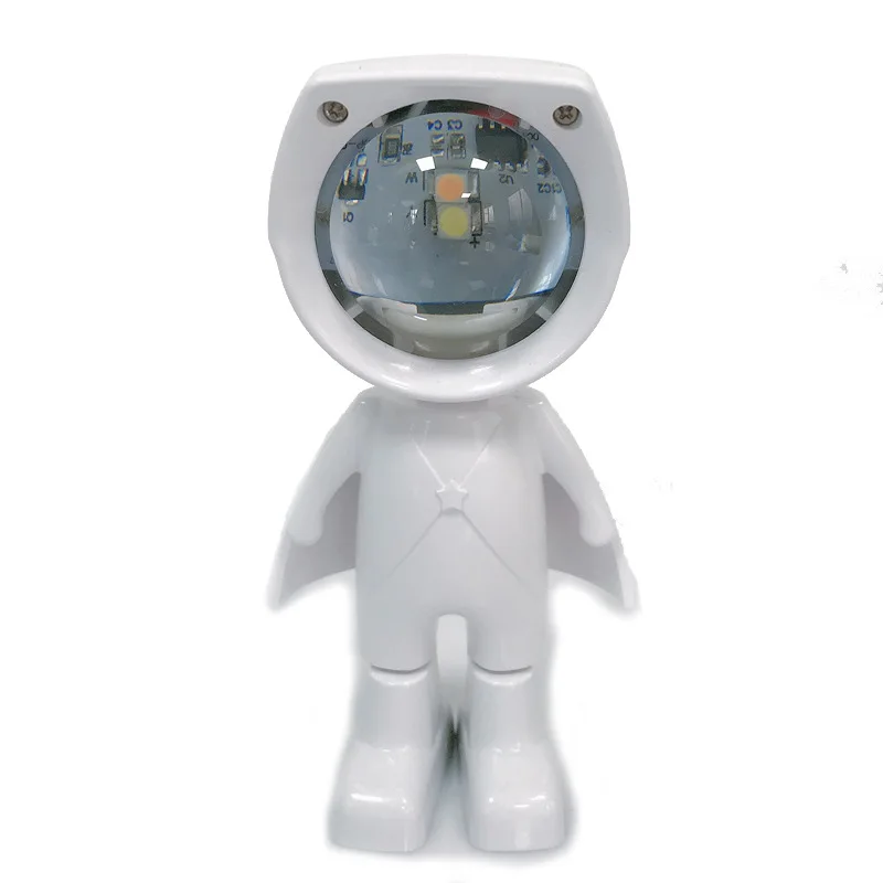 Rainbow Astronaut LED Night Light Touch Sunset Projector Kids Desk Lamp