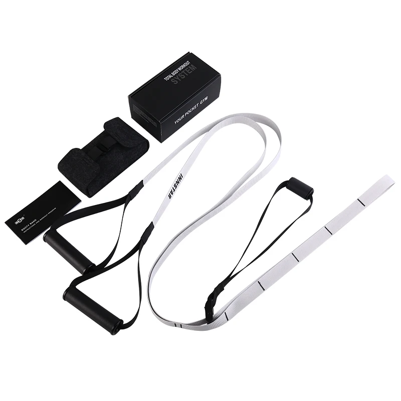 Adjustable Suspension Train Body Weight Belt Indoor Exercise Equipment