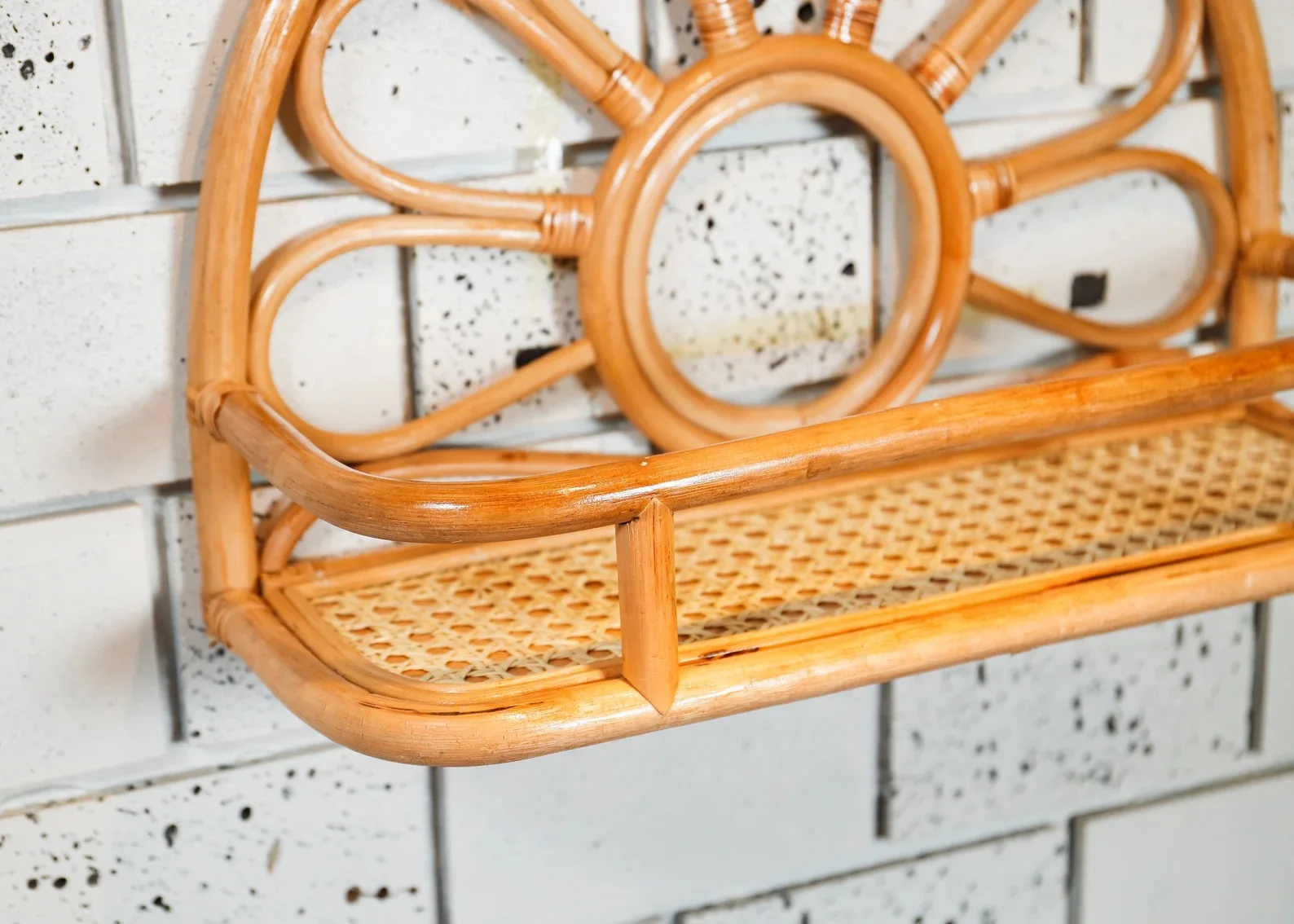 Rattan Shelf Hanger Wall Hanging Indoor From Vietnam