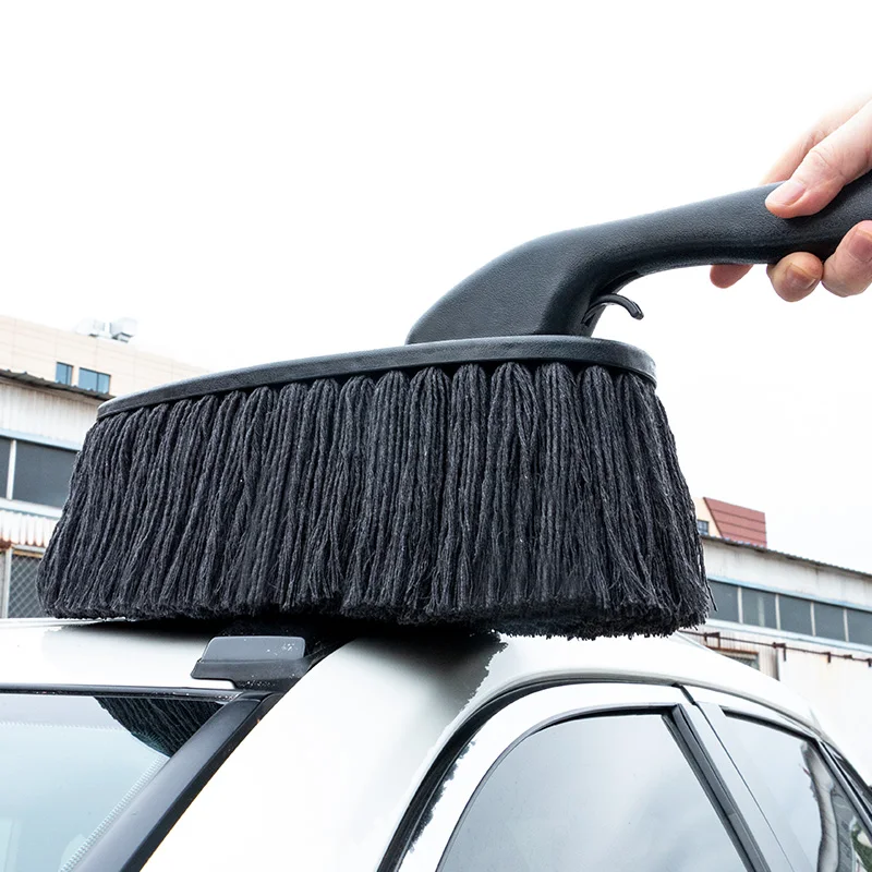 Car Cleaning Mop Duster Wiper Wash Snow Sweeper Cotton Wax Telescopic Brush Telescopic Handle Adjustable