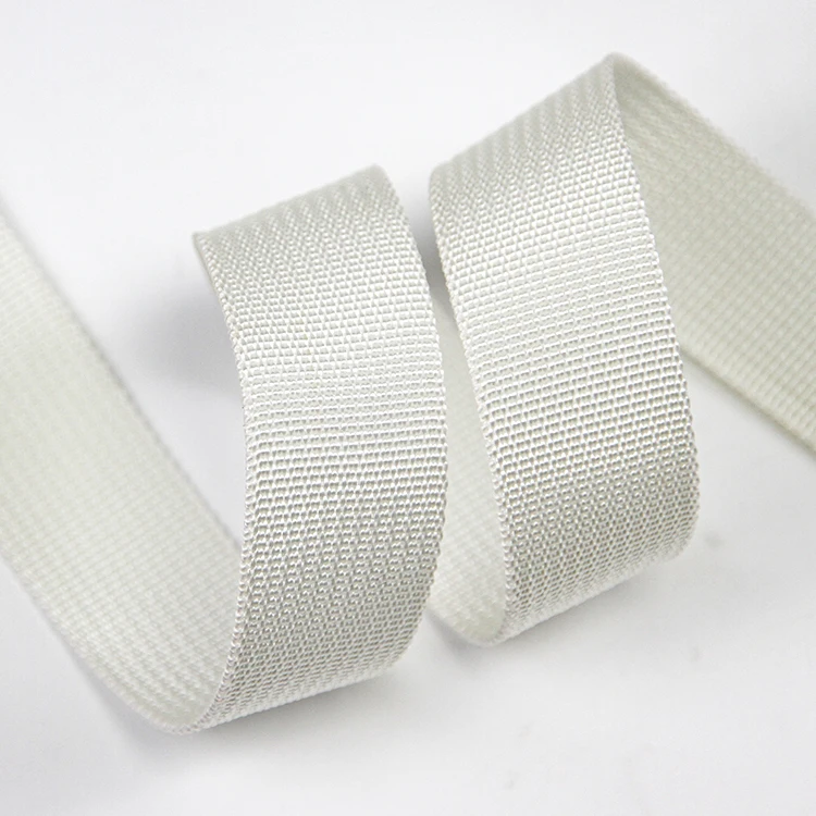 Durable Soft Nylon Webbing For Dog Leash Nylon 66 Webbing Straps Recyclable Polypropylene Nylon Webbing For Backpack Handles