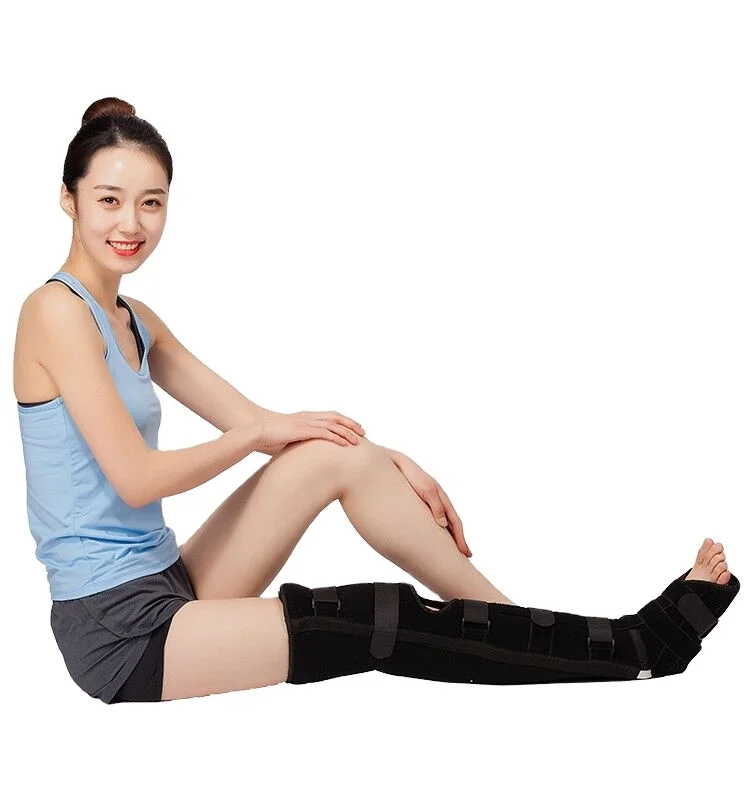 Real High Quality Factory Direct Walker With Knee / Ankle Support Walker Boot Orthopedic Leg Brace Foot Splint