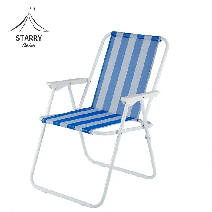 Custom logo foldable aluminium outdoor beach chair folding camping chairs