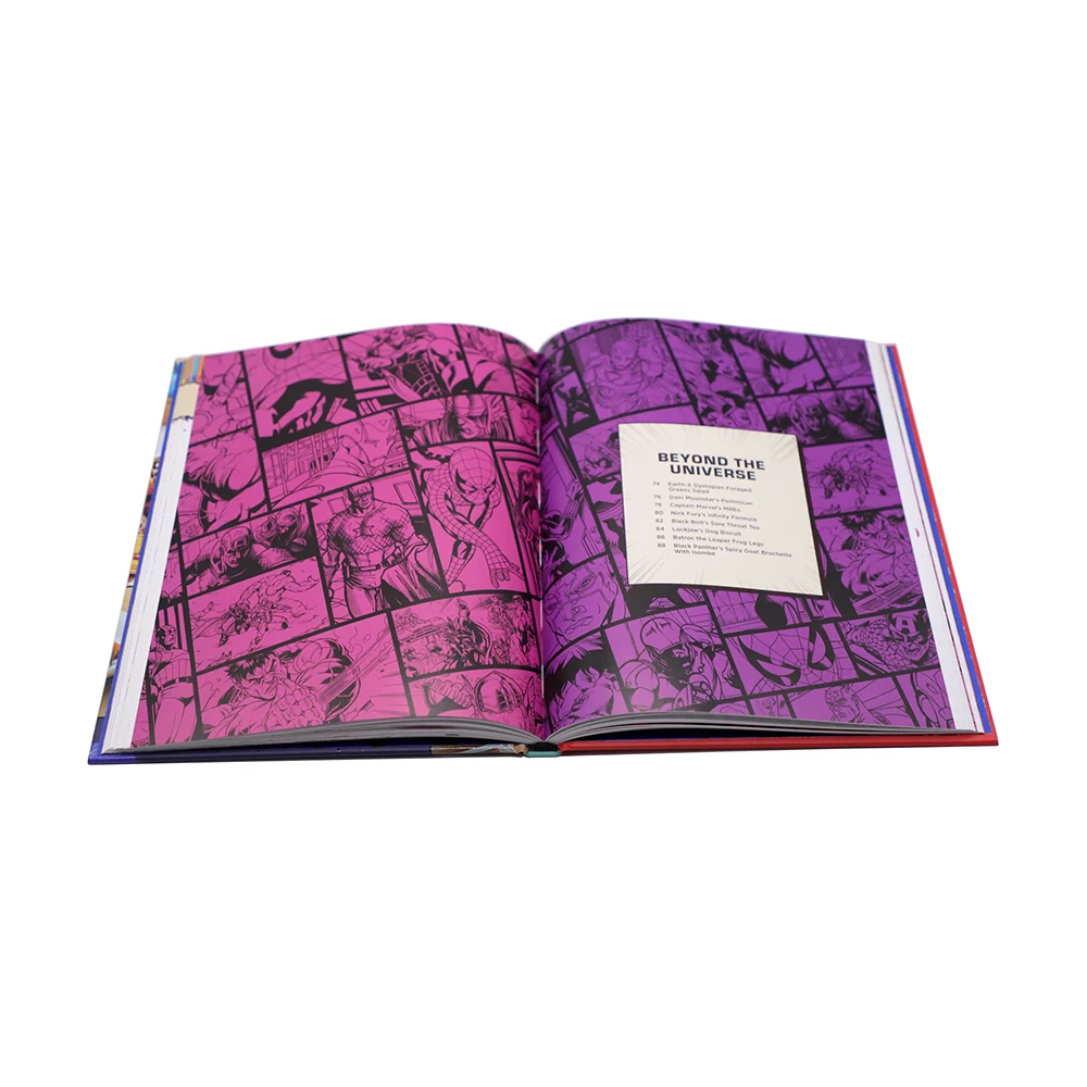 China Manufacturer Book Printing Factory Custom Hardcover Publisher Book Printing
