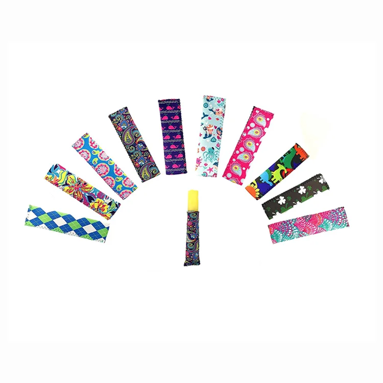 Ready to ship neoprene sublimation icy pole cooler sleeves ice popsicle holder for Amazon fba 2021