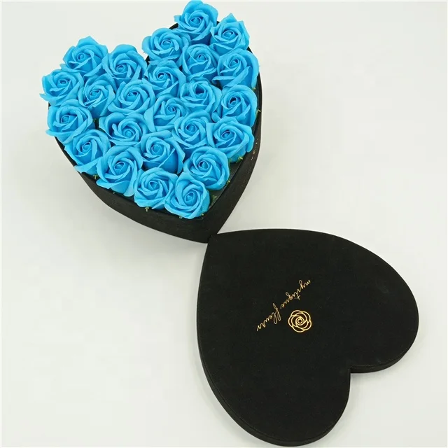 Luxury Fancy Wedding Candy Chocolate Packaging Heart Shaped Box For Flower Chocolate Packaging