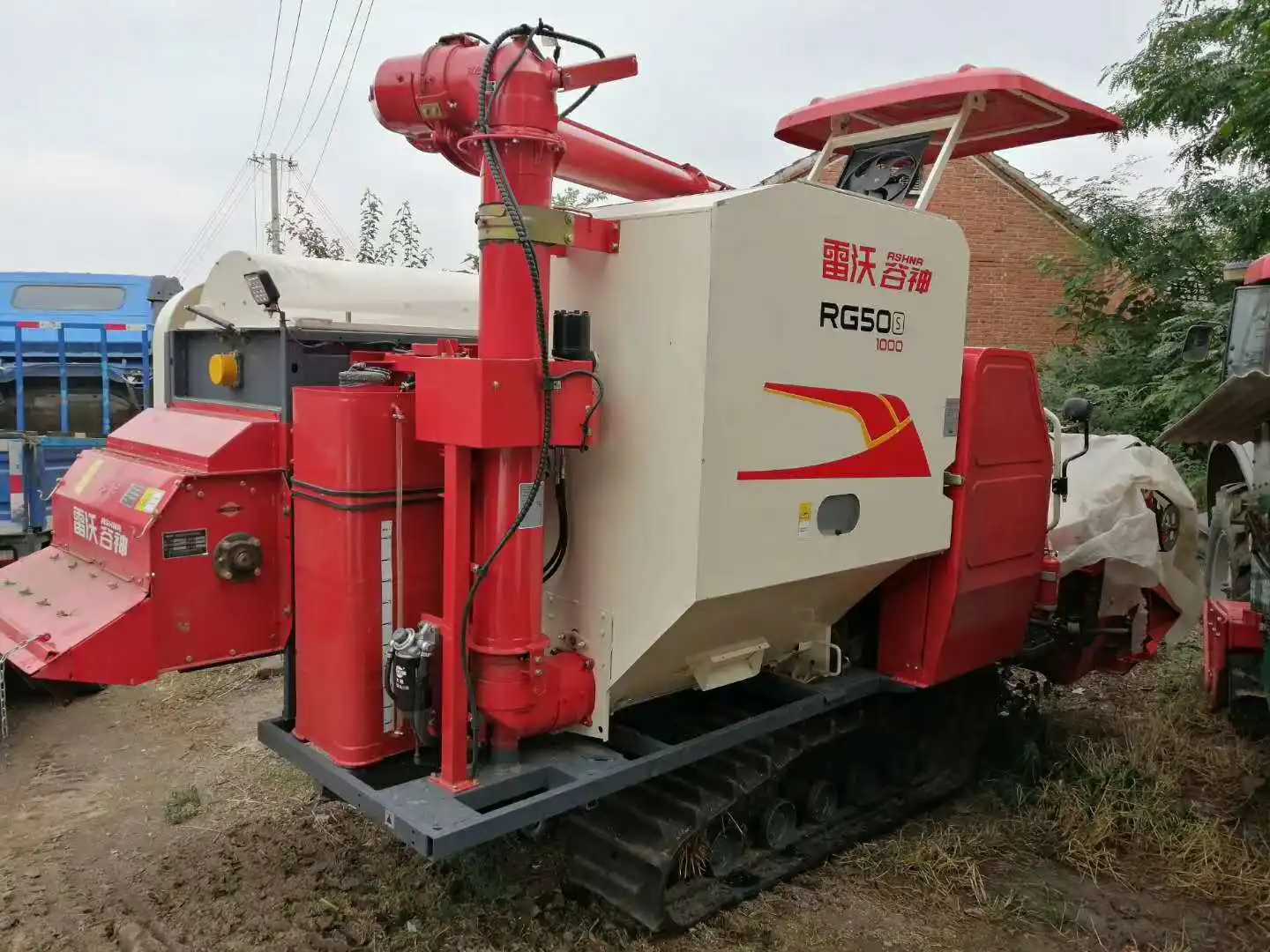 
China supplier second Rivo RG50 harvester for wheat 