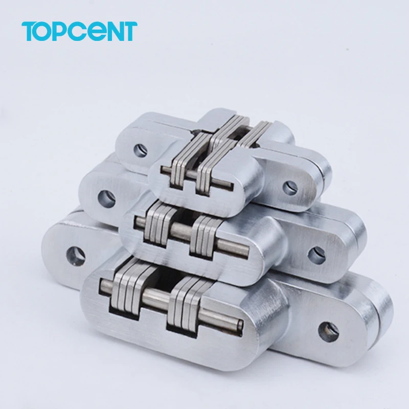 TOPCENT folding Invisible Door Hinge concealed Door adjustable concealed hinge SOSS HINGE for door