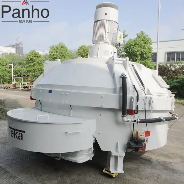 0.5m3 Germany brand Teka planetary concrete mixer machine with lift for refractory material and UHPC