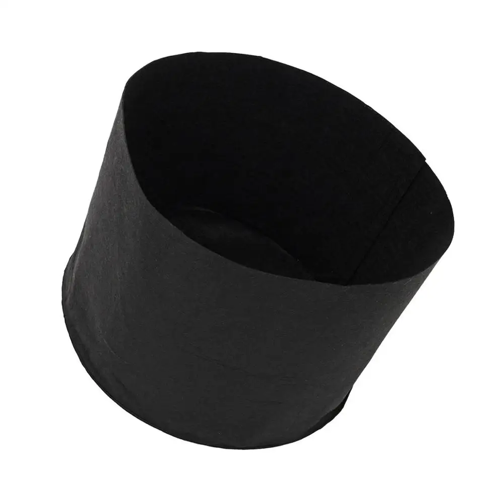 3 gallon terrace garden biodegradable mushroom/vegetable/flower/plant black aeration flat nylon non-woven fabric pots grow bags