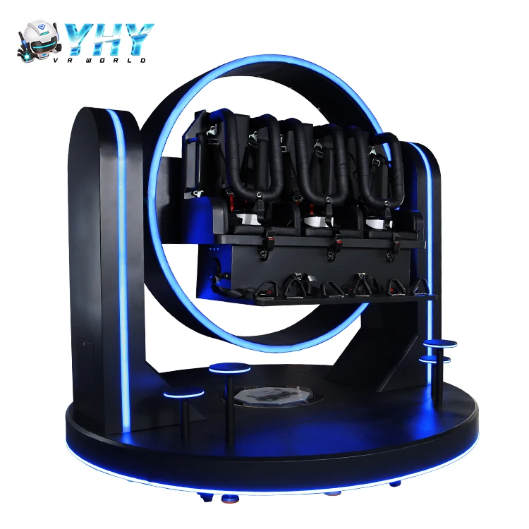 Shopping Mall YHY 9D Virtual Reality VR Games Cinema Machine Simulator Arcade 360 Rotation vr business
