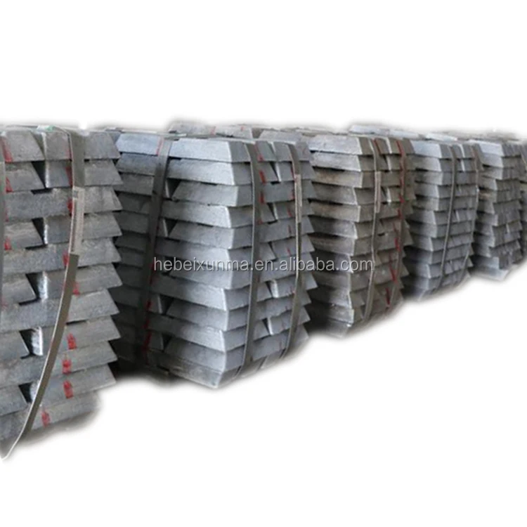 Industrial raw materials zinc ingot zinc block non-ferrous metals