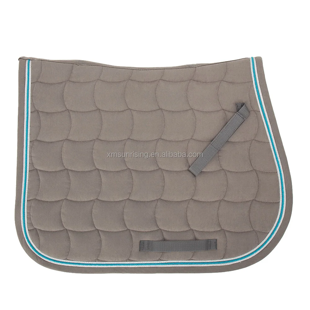 2021 wholesale high quality Polyester and 100% cotton   horse Saddle Pad