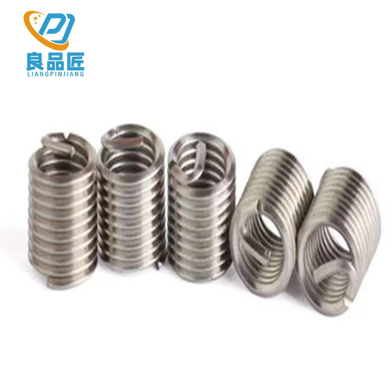 Factory Direct Sales Customized Furniture Connector For Wood Metal Coil Spring Thread Insert Smooth Surface Without Burrs