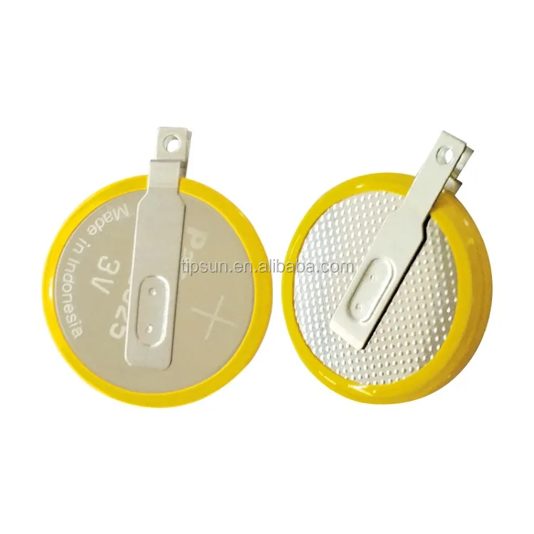 Lihtium battery 3V CR2025 CR2032 Battery with solder tabs pins legs