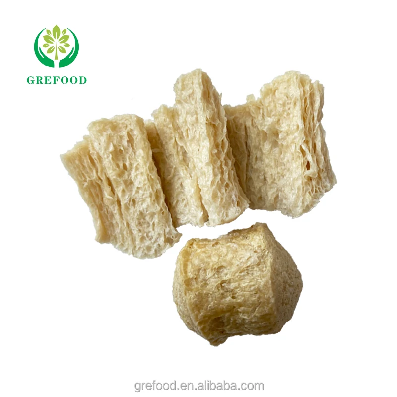 TVP meatballs low fat texture soy protein HALAL textured vegetable protein chunk rich fiber plant meat FREE SAMPLE Soya protein