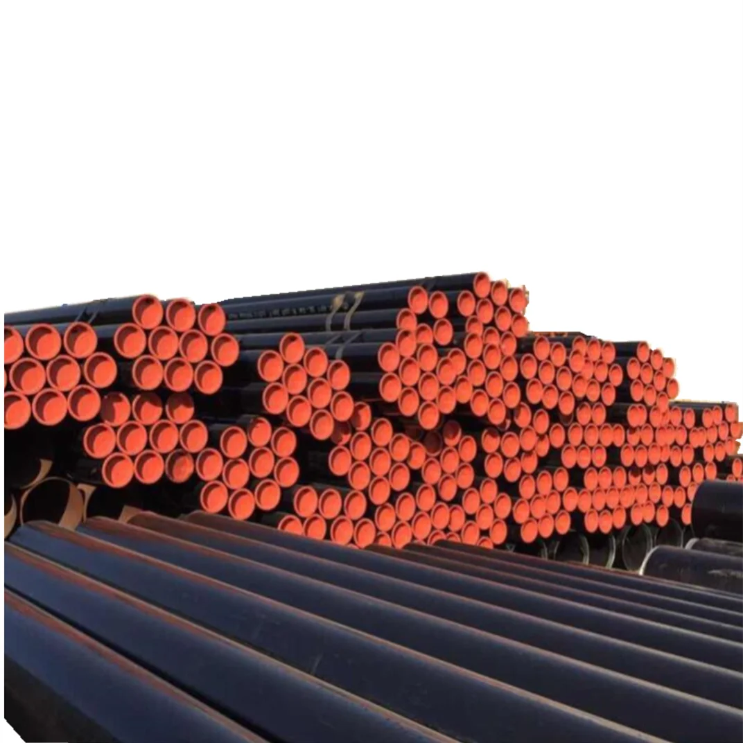 API 5L PSL2 Seamless SMLS Carbon Steel Pipes Tubes with Black Painting