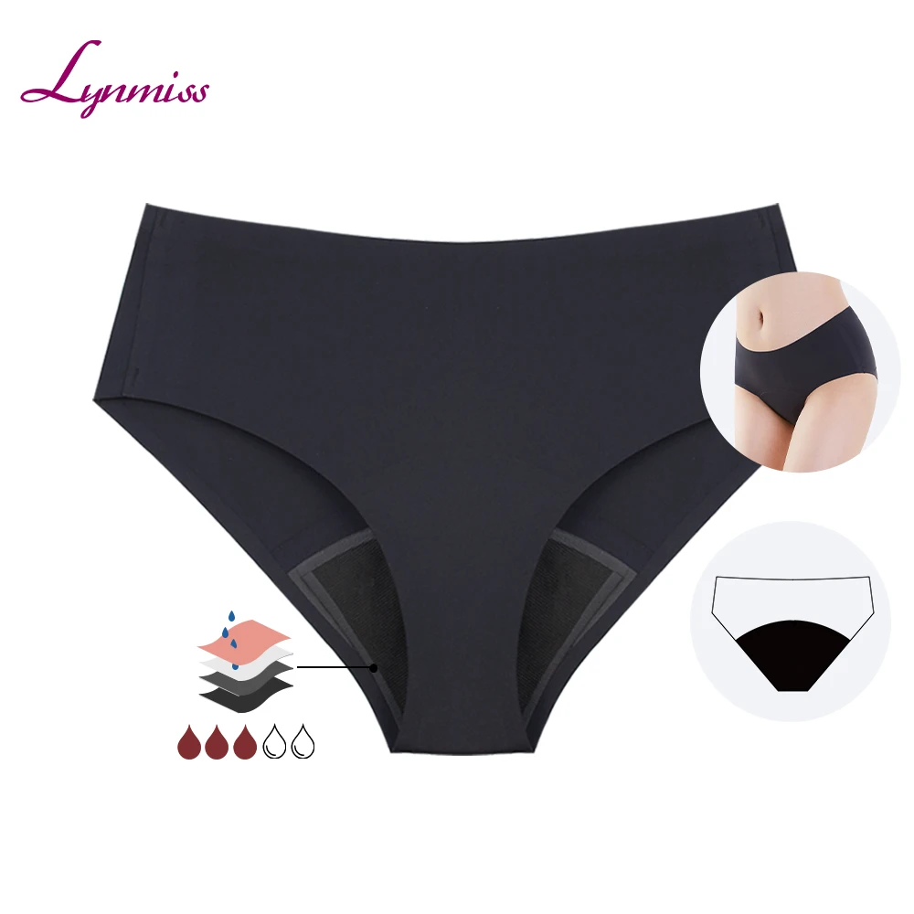 4 слойные непротекающие трусики для менструаций 70 мл нижнее белье хлопковые био oekotex